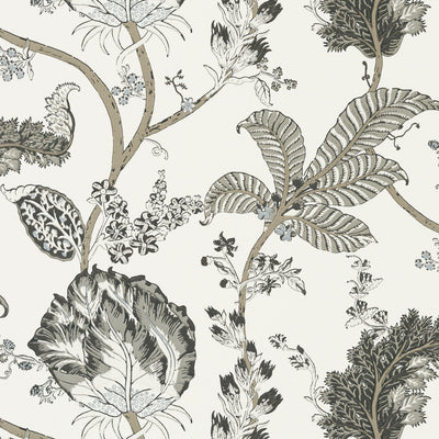 KALAMKARI VINE - Black and White