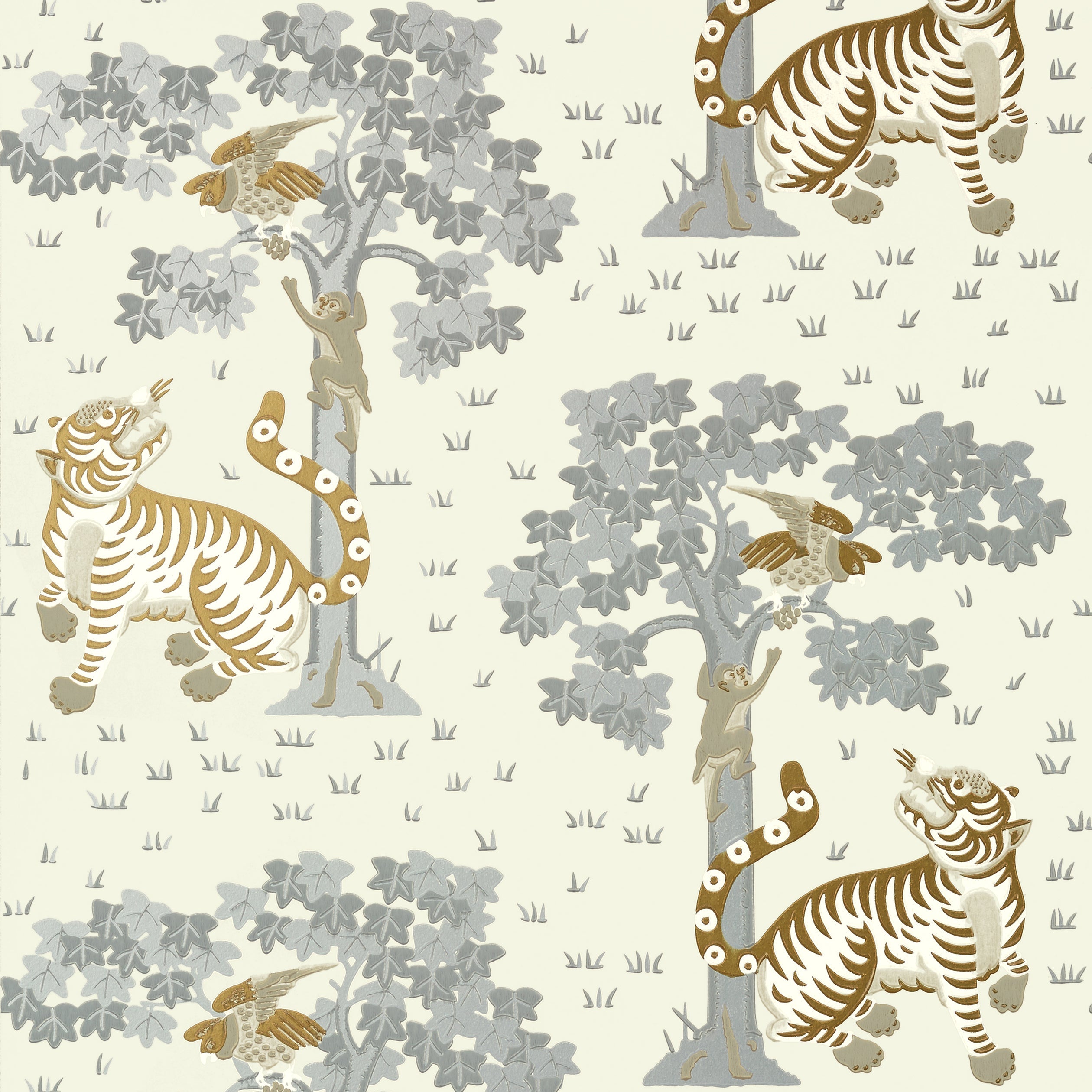 KAHNA - Metallic Gold and Silver