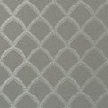 BURMESE - Metallic Silver on Charcoal