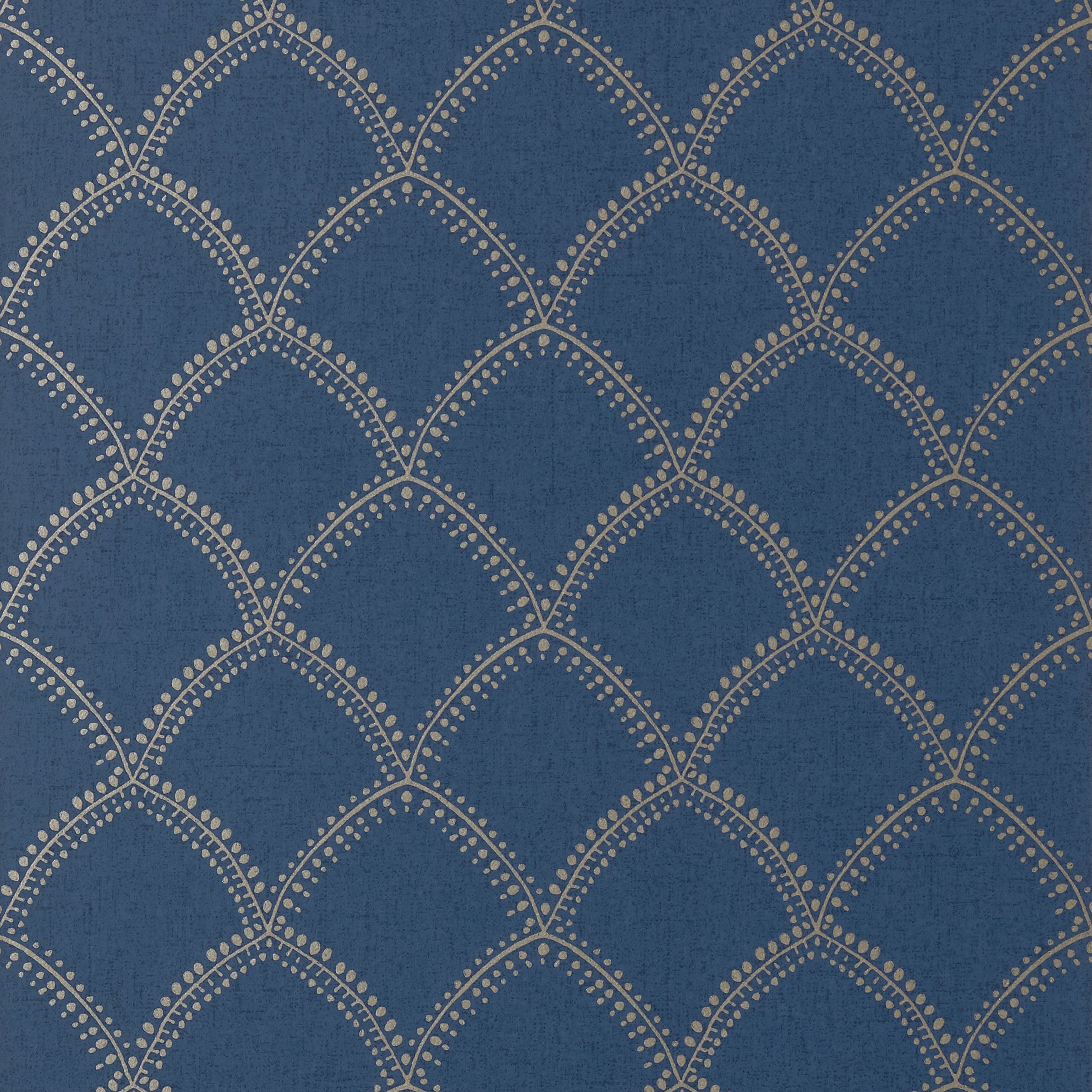 BURMESE - Metallic on Navy