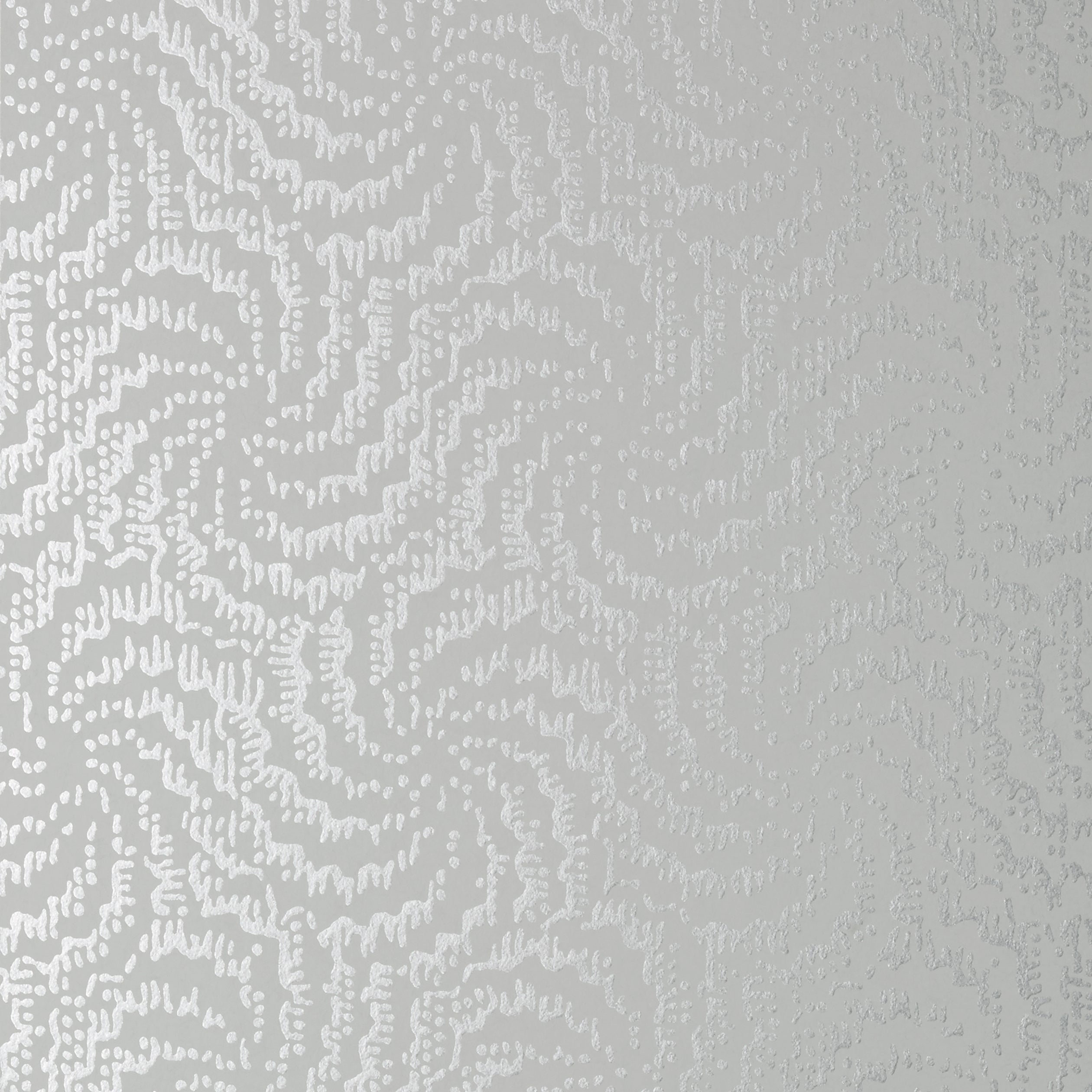 CIRRUS - Metallic Silver on Grey