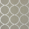 WATERCOURSE - Metallic Silver on Taupe