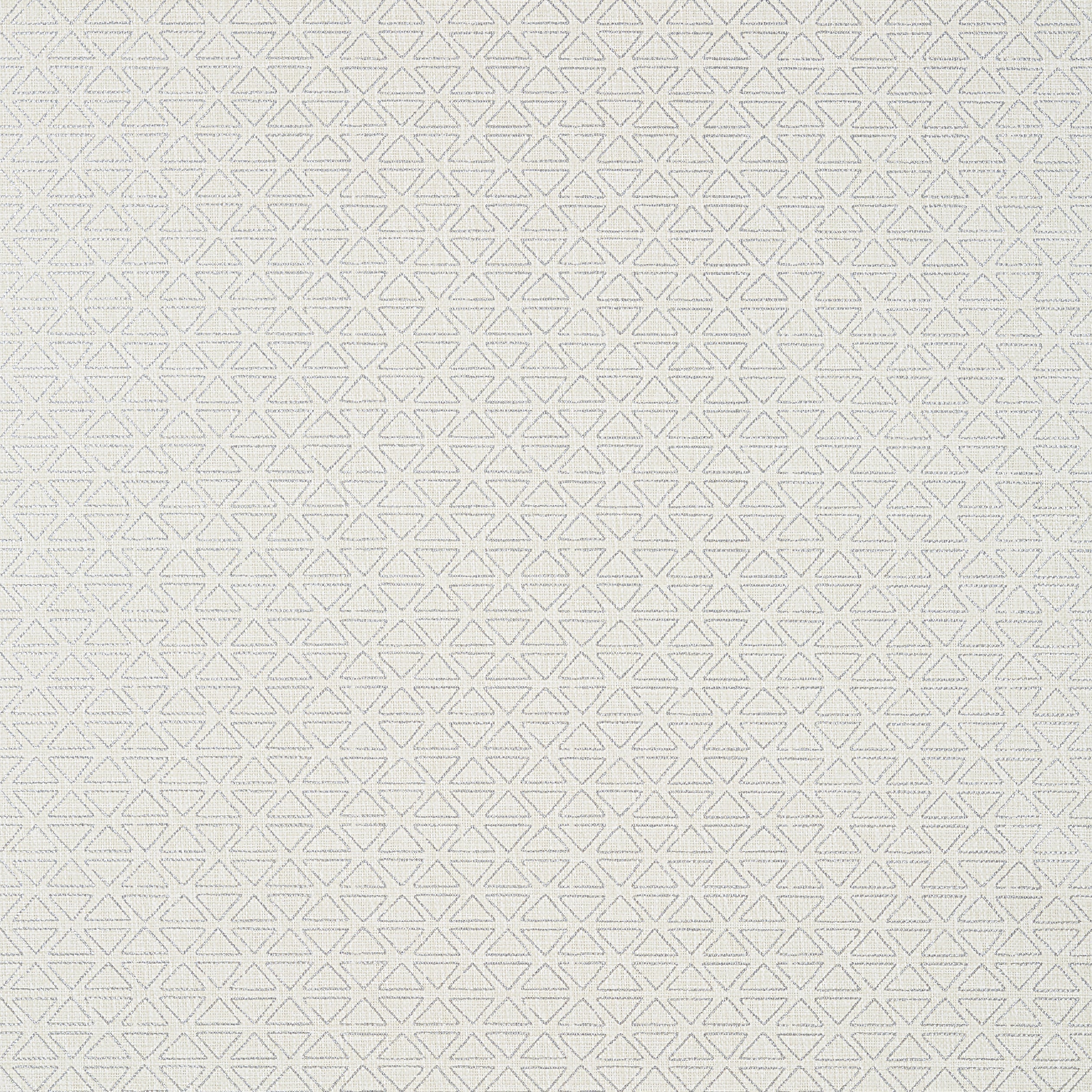 PYRAMID - Metallic Silver on Flax