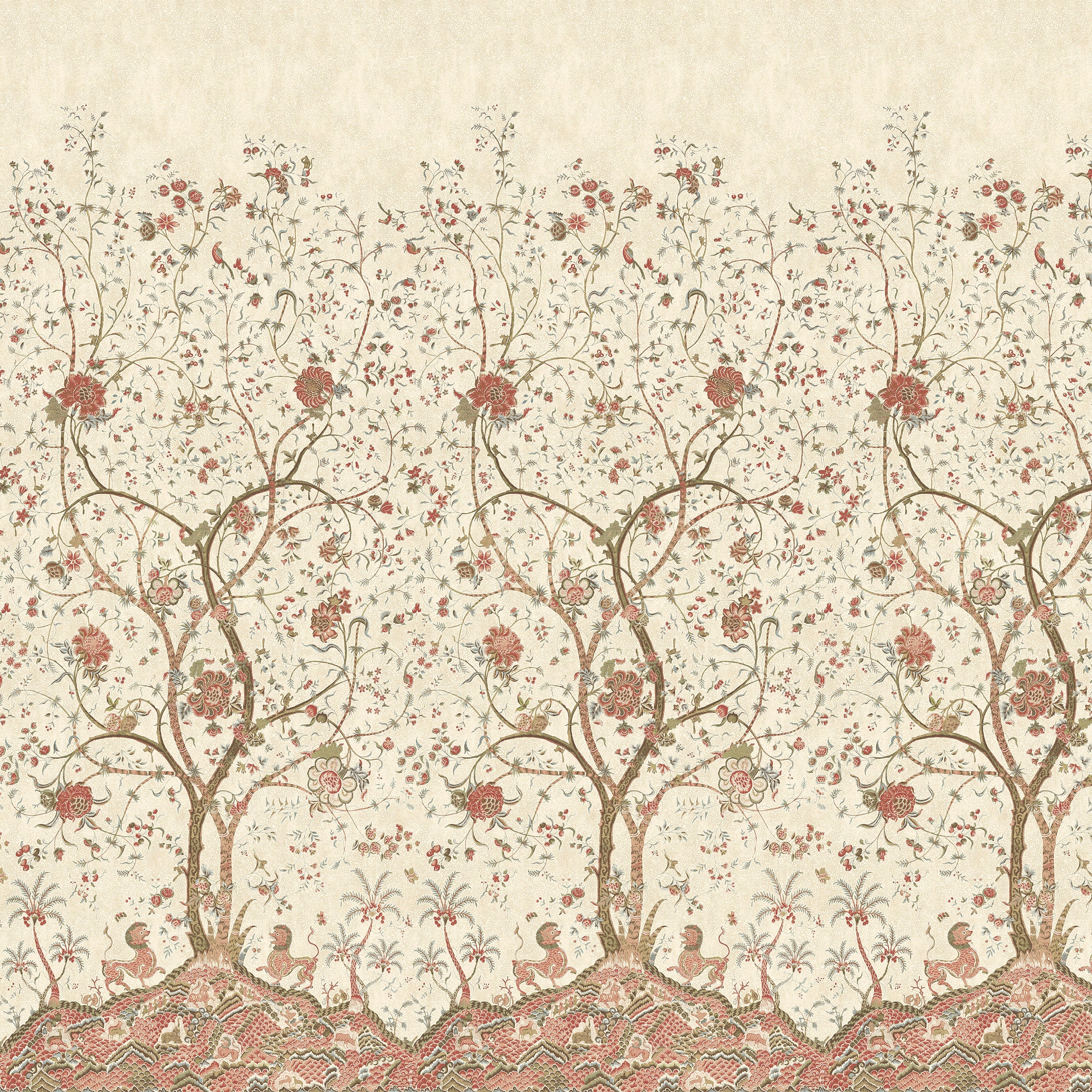 LA BOURDONNAIS MURAL - Red