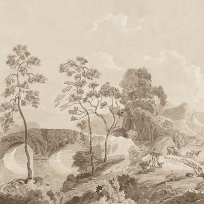 SAVERY MURAL - Sepia