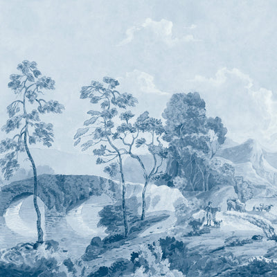 SAVERY MURAL - Blue