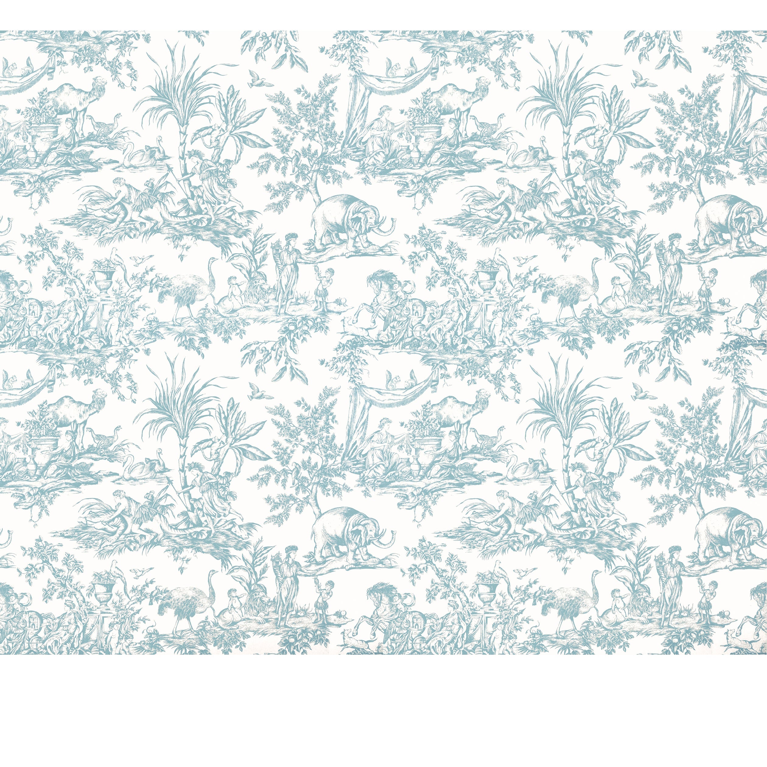 ANTILLES TOILE - Spa Blue