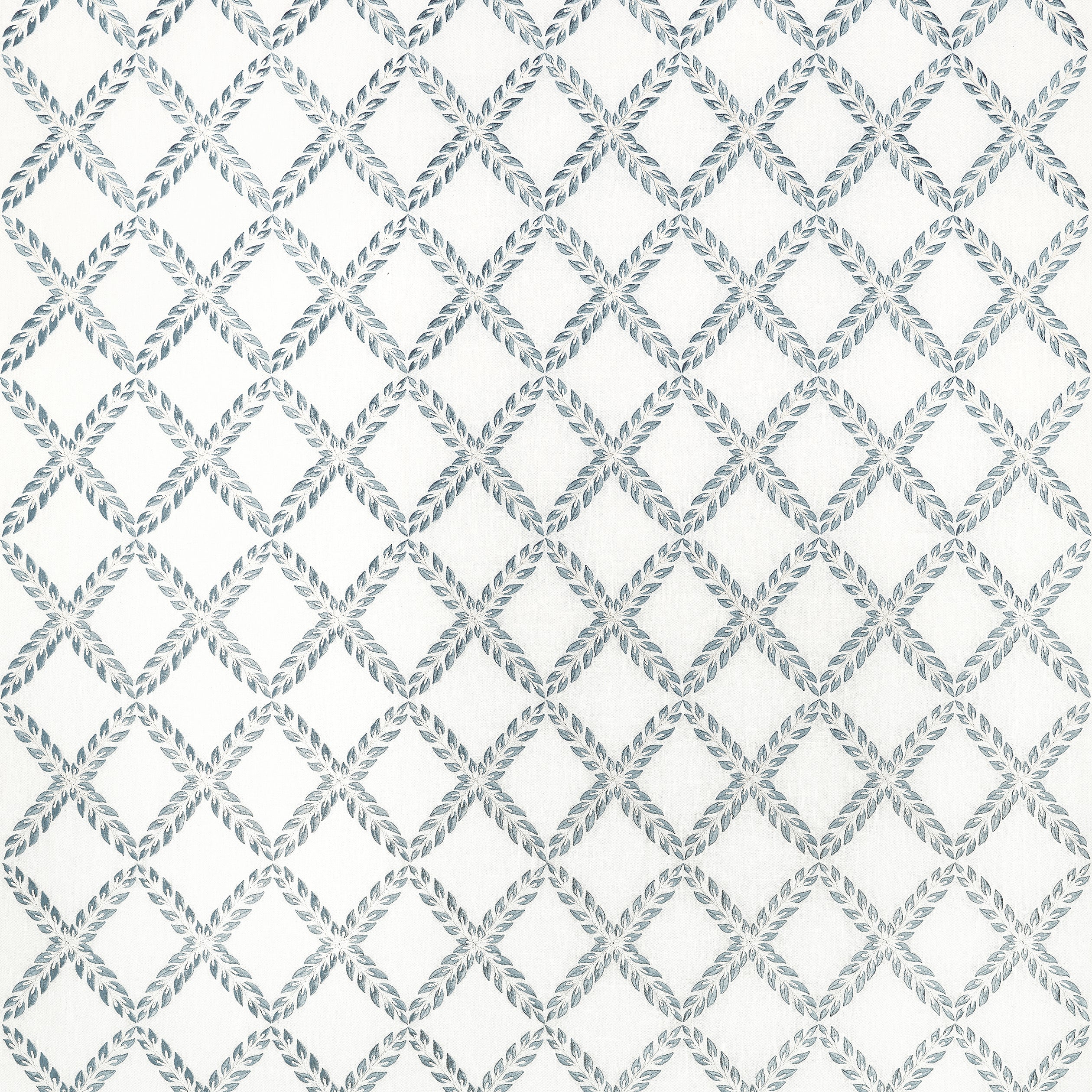 HALIFAX EMBROIDERY - Blue and White