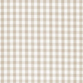 SAYBROOK CHECK - Beige