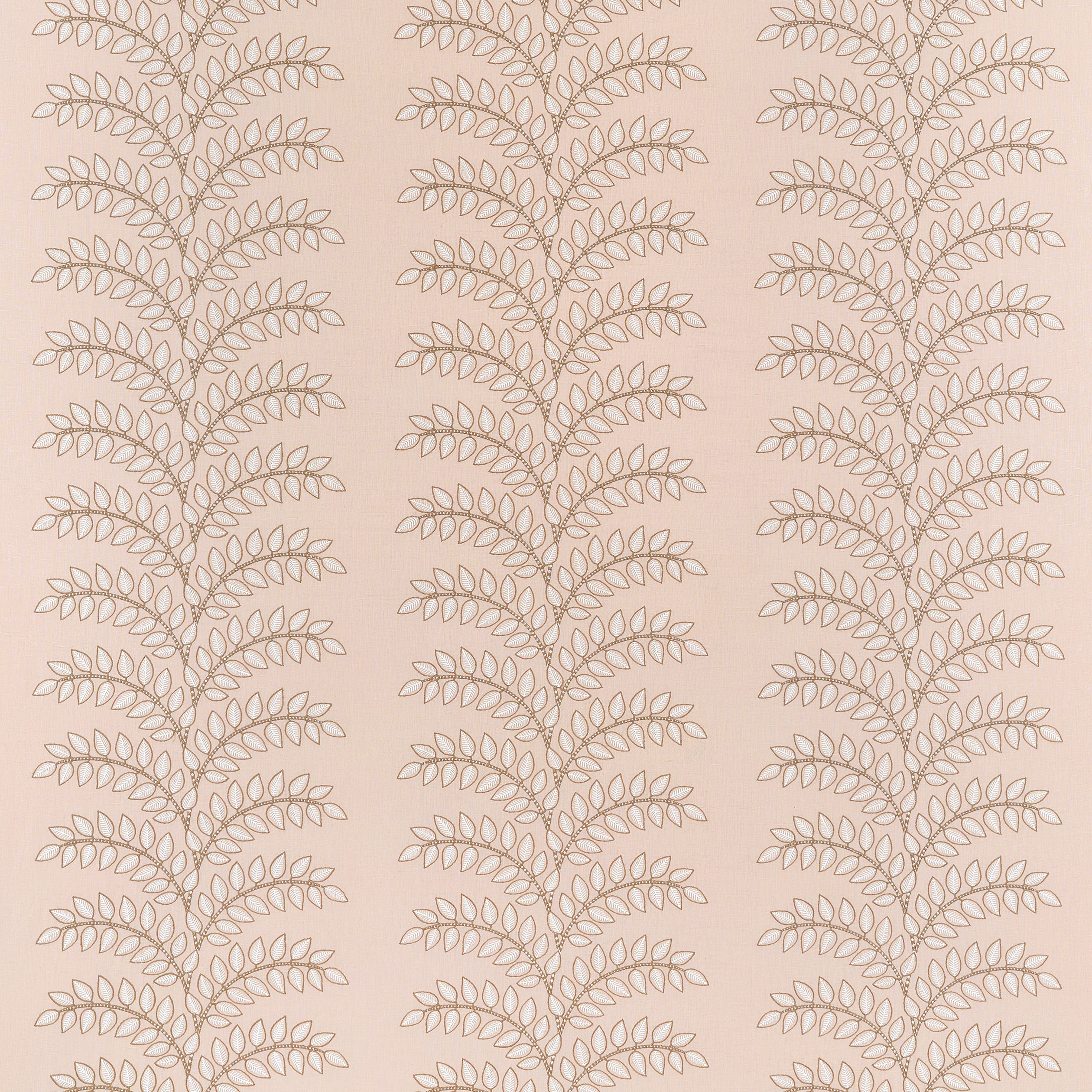 FRONDESCENCE EMBROIDERY - Blush