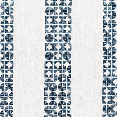 FAIRMONT STRIPE EMBROIDERY - Navy