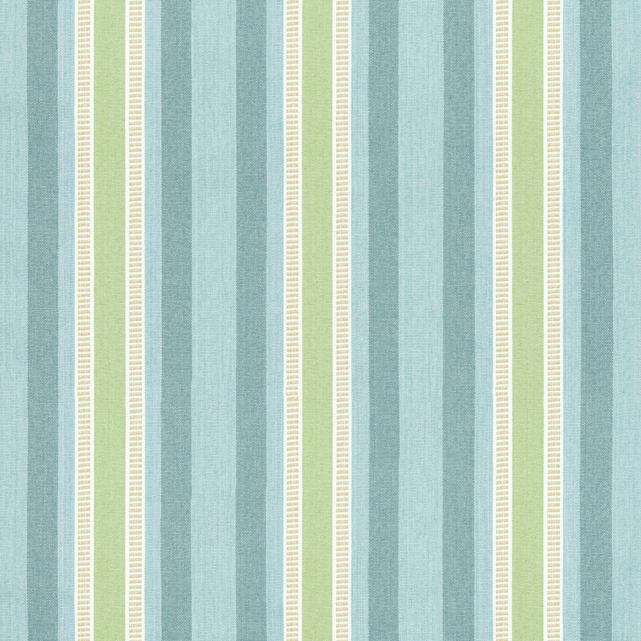 DEARDEN STRIPE - Turquoise and Green