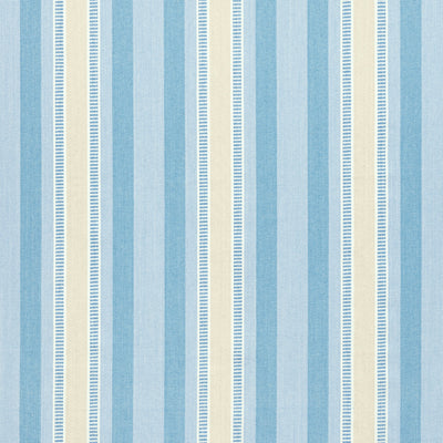 DEARDEN STRIPE - Soft Blue and Beige