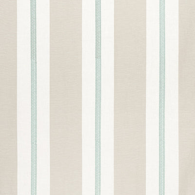 ALDEN STRIPE EMBROIDERY - Robin's Egg