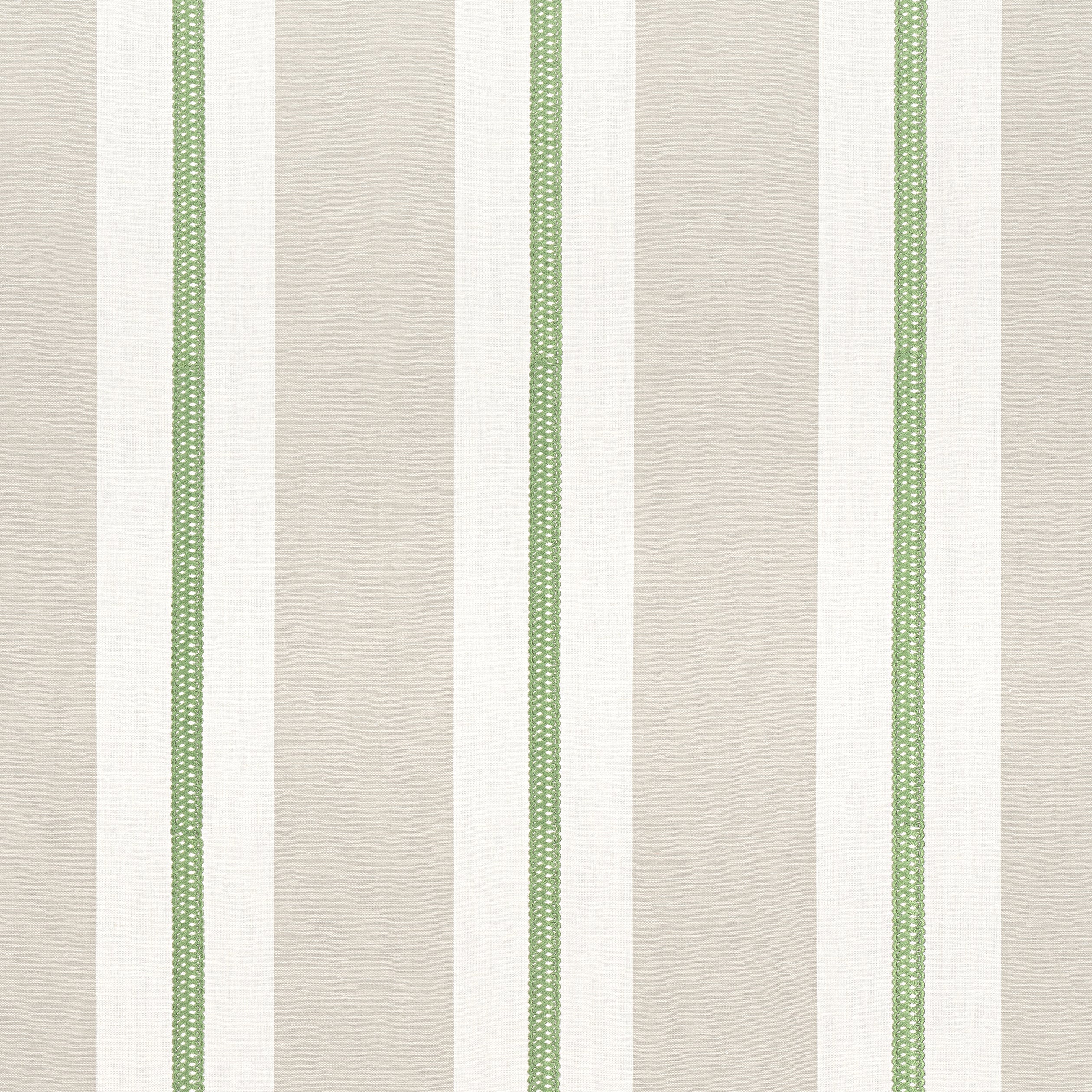 ALDEN STRIPE EMBROIDERY - Kelly