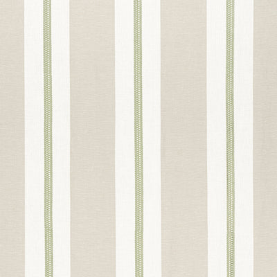 ALDEN STRIPE EMBROIDERY - Sage
