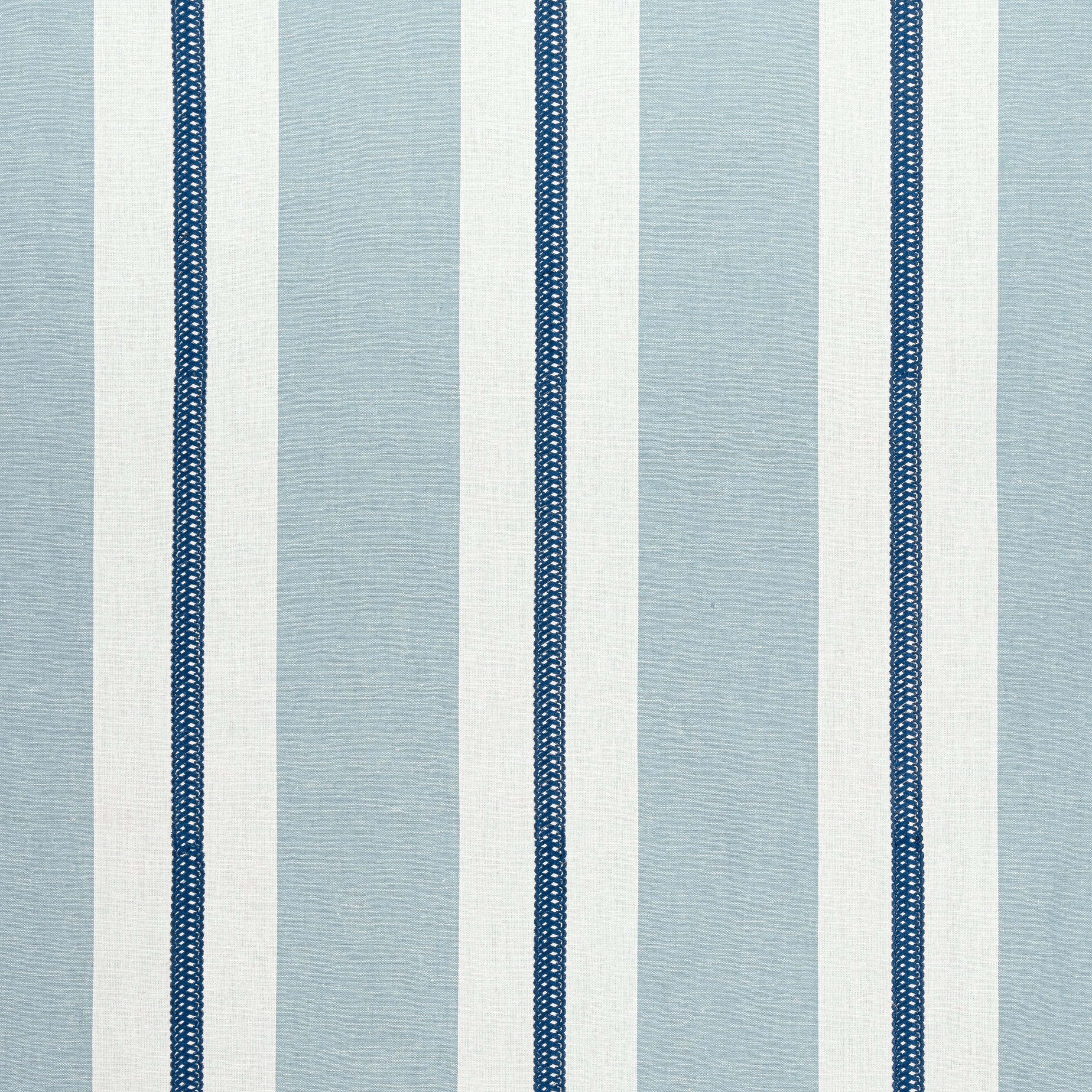 ALDEN STRIPE EMBROIDERY - Navy