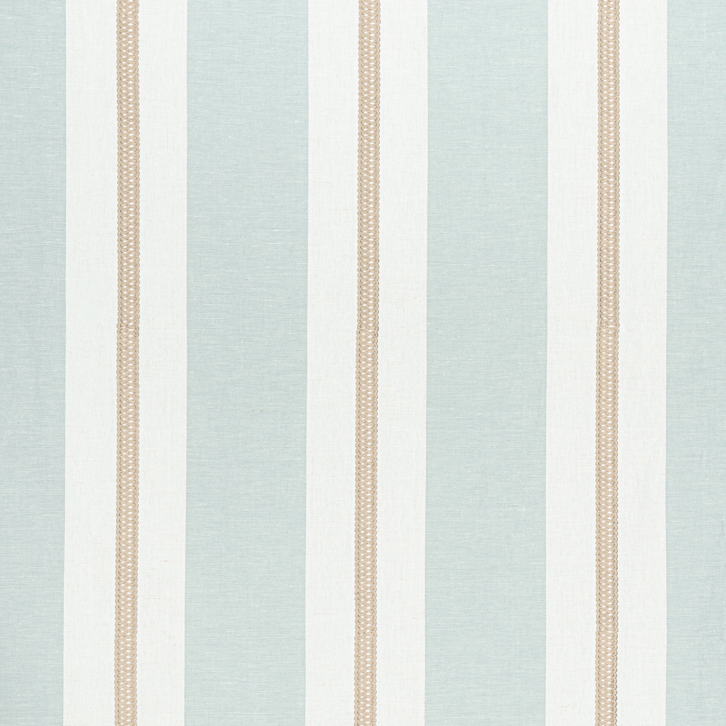 ALDEN STRIPE EMBROIDERY - Beige