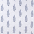 MANOR EMBROIDERY - Navy on White