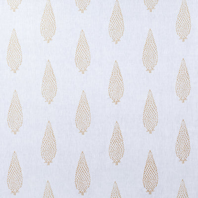 MANOR EMBROIDERY - Gold on White