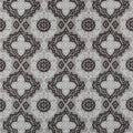 SCOTTSDALE EMBROIDERY - Grey and Black