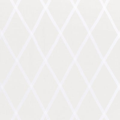 TARASCON TRELLIS APPLIQUE - White on White