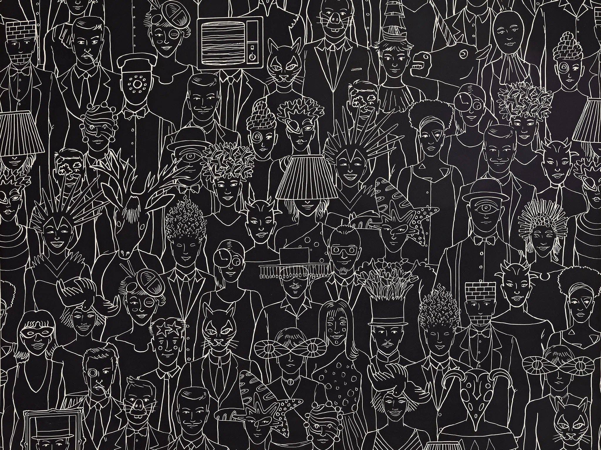 Surrealist ball Croquis - The Cult Of Beauty