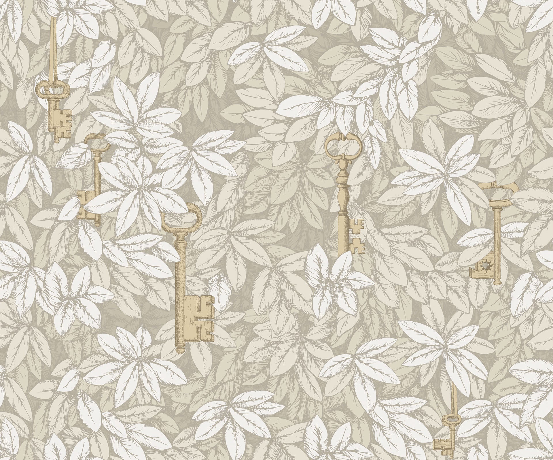 Chiavi Segrete Parchment & Metallic Gold