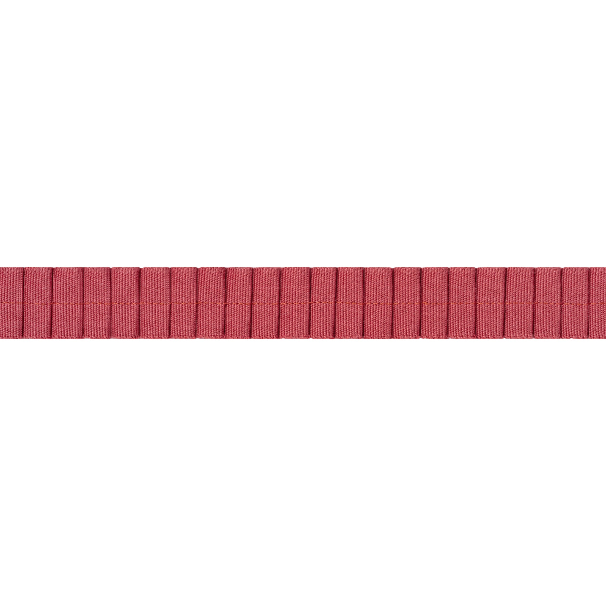 PLEATED TAPE - Cranberry