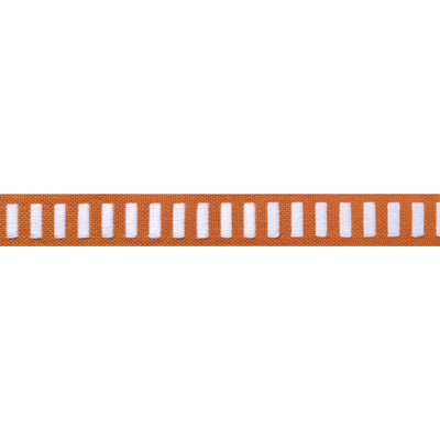 DASH TAPE - White on Mandarin