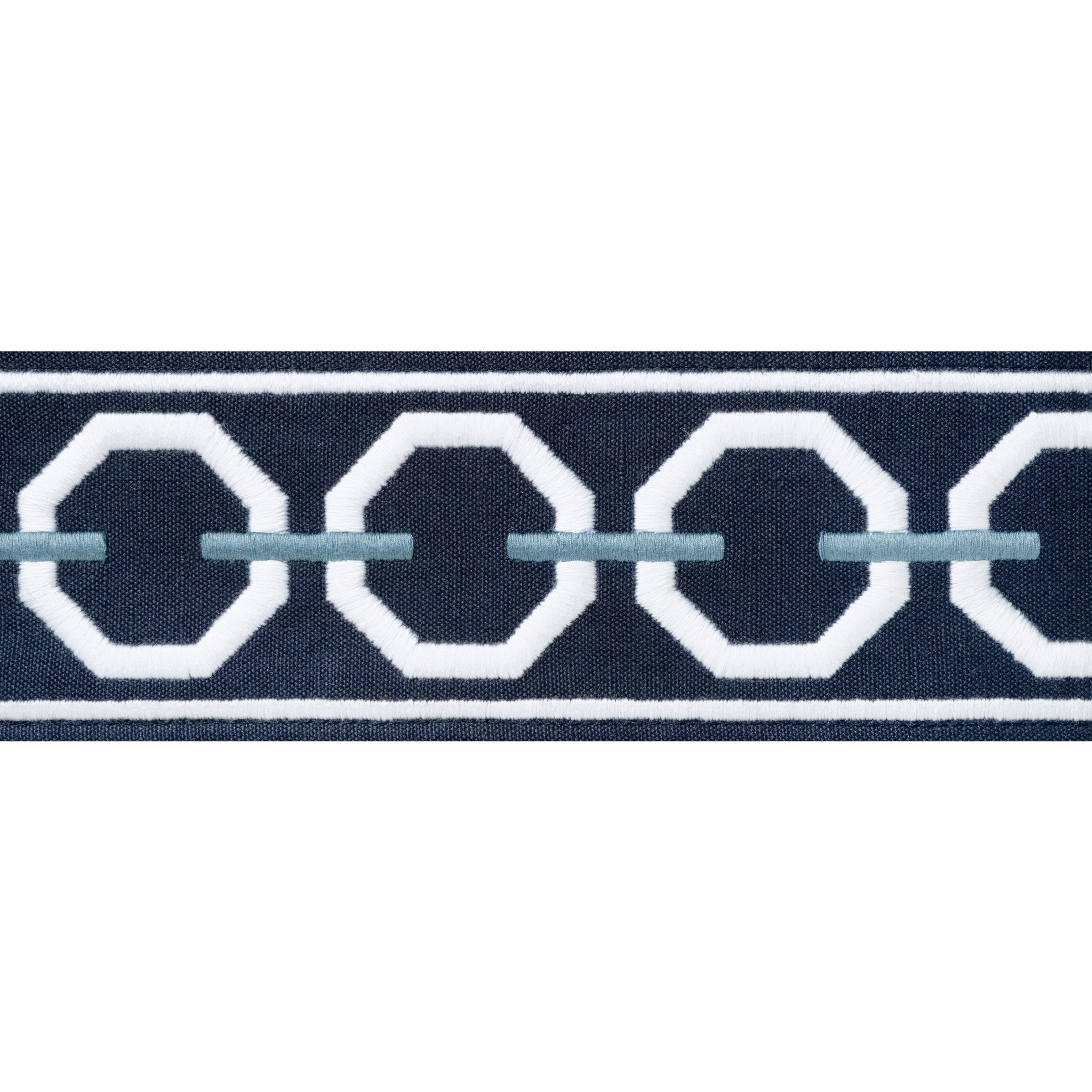 KATONAH TAPE - Navy and Sky