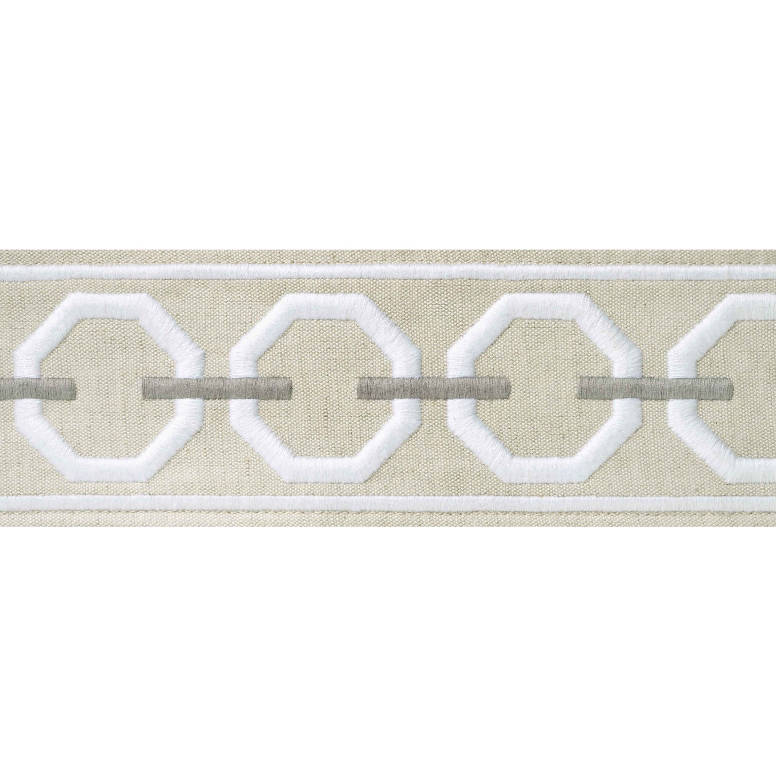 KATONAH TAPE - Linen and Nickel