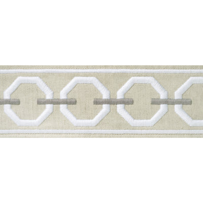 KATONAH TAPE - Linen and Nickel