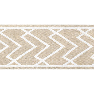 SUMMIT APPLIQUE TAPE - White on Linen