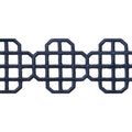 FRET APPLIQUE - Navy