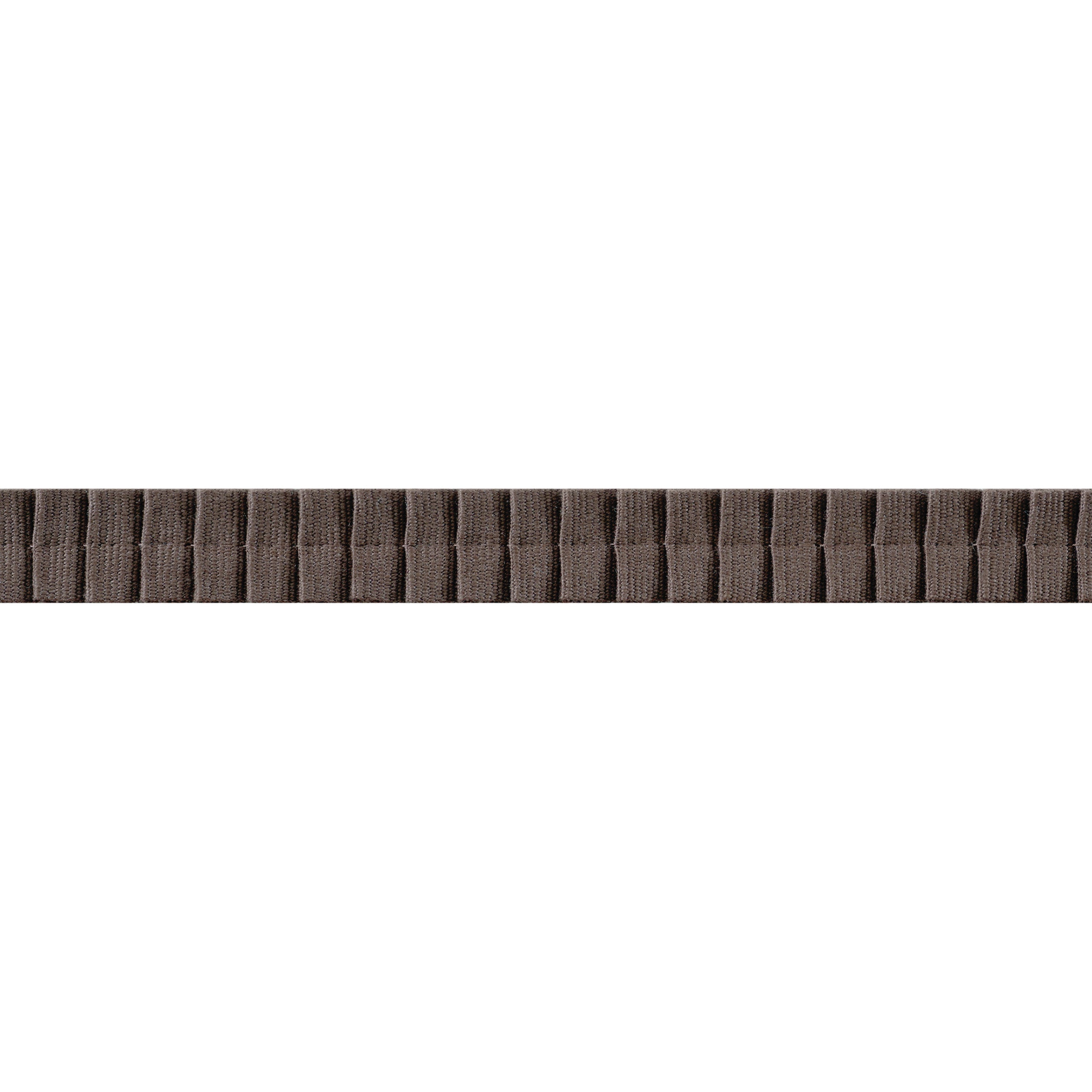 PLEATED TAPE - Chocolate