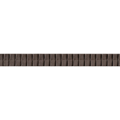 PLEATED TAPE - Chocolate