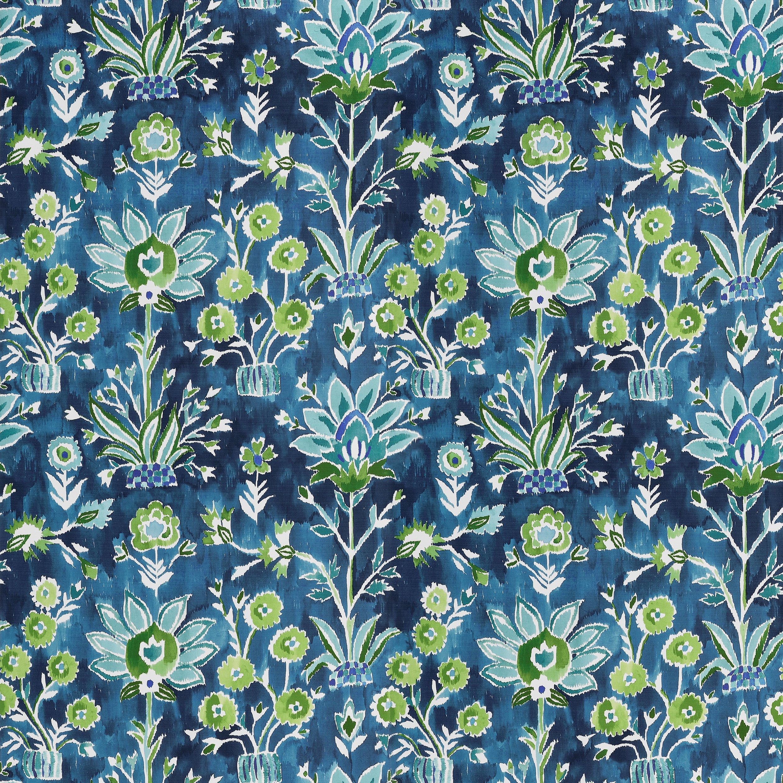LILIA PRINT - Navy