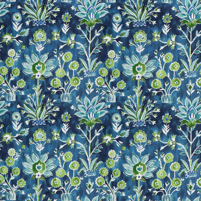 LILIA PRINT - Navy