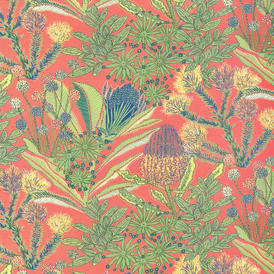 PROTEA PRINT - Coral