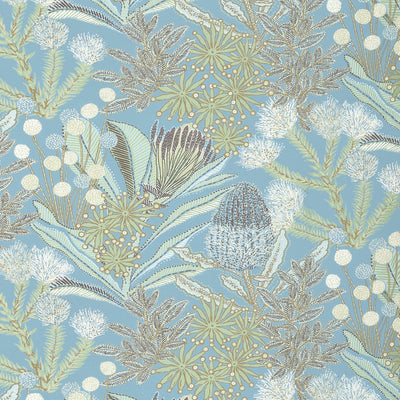 PROTEA PRINT - Spa Blue