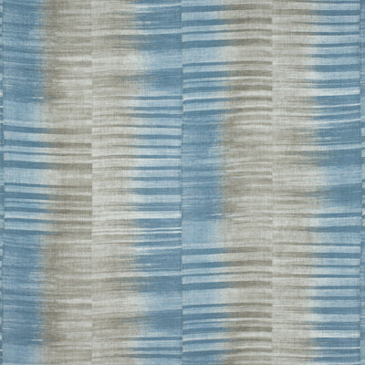 MEKONG STRIPE - Spa Blue and Beige