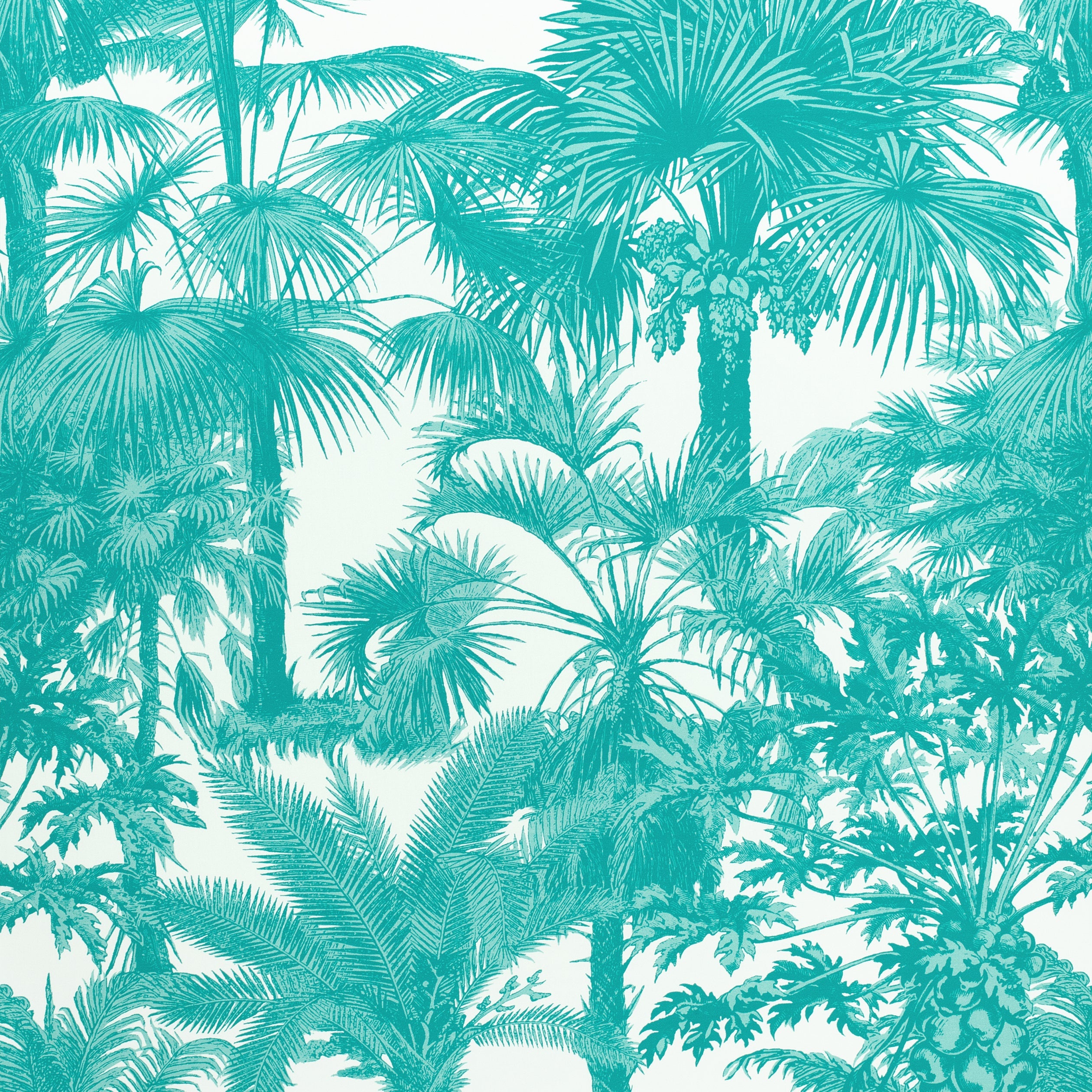 PALM BOTANICAL - Turquoise