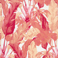 TRAVELERS PALM - Pink and Coral