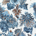 FLORAL GALA - Navy and White