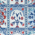 INDIAN PANEL - Coral and Blue