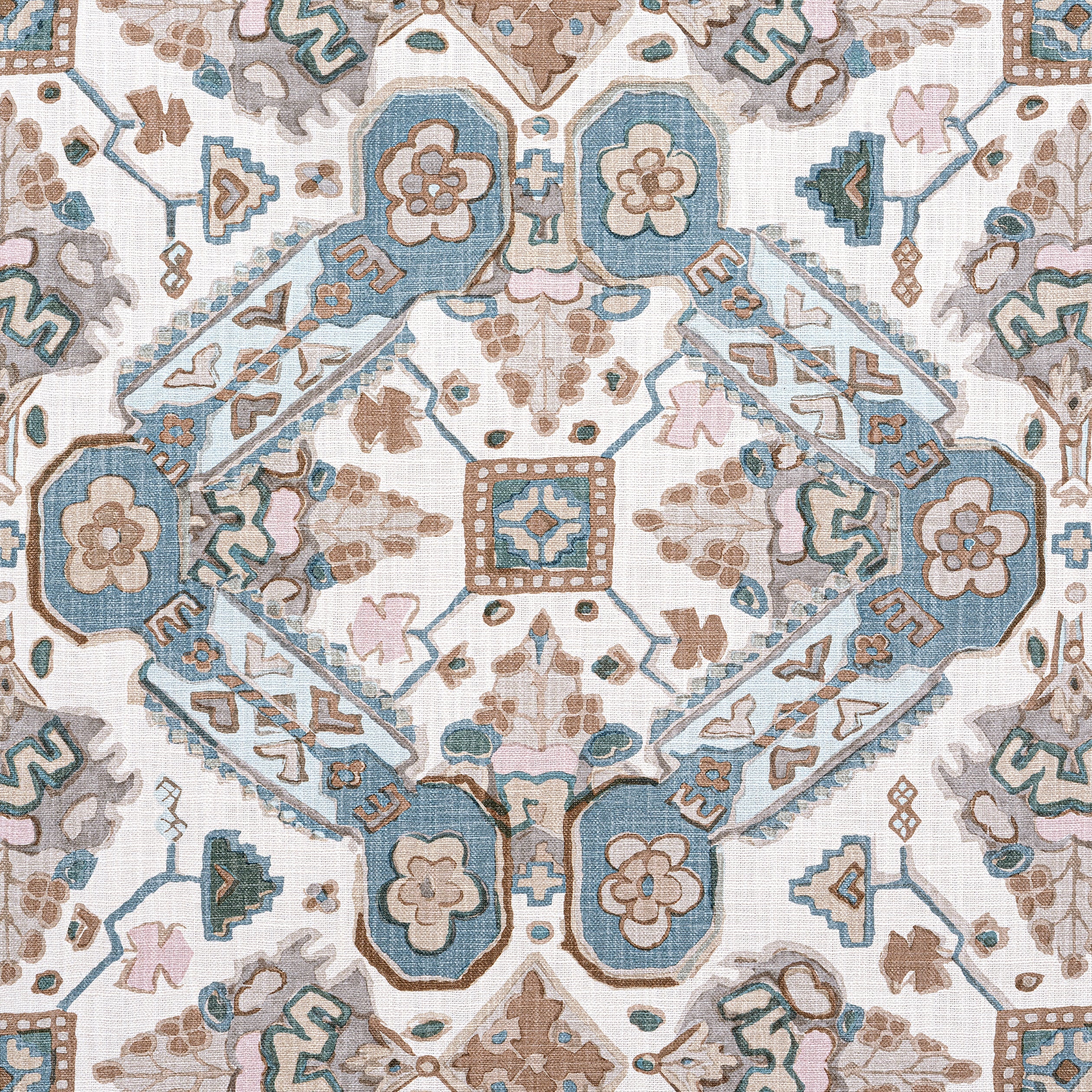 PERSIAN CARPET - Spa Blue
