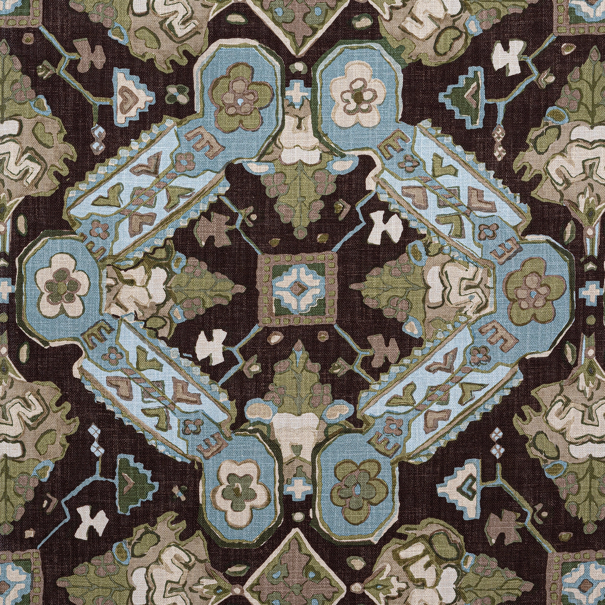 PERSIAN CARPET - Brown