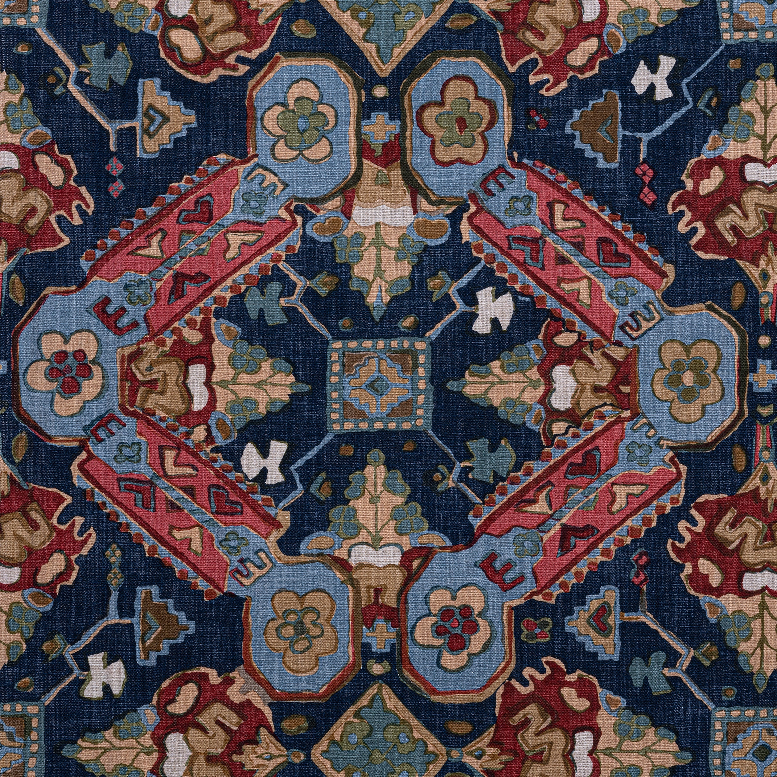 PERSIAN CARPET - Navy