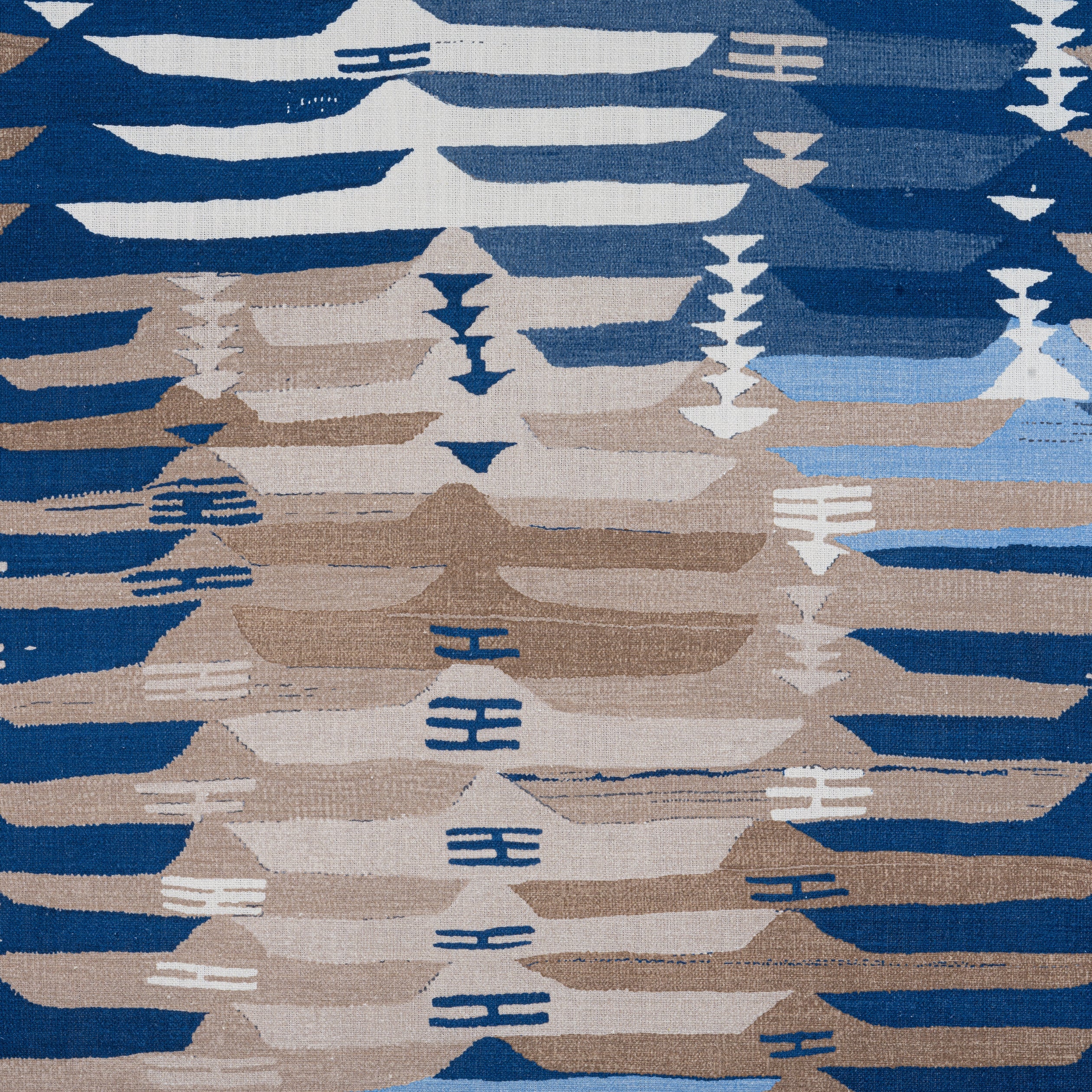RIO GRANDE - Blue and Beige